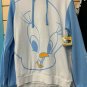 Six Flags Magic Mountain Looney Tunes Tweety Bird Hoodie Sweater Large New