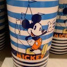 DISNEY PARKS EXCLUSIVE MICKEY MOUSE STRIPED TUMBLER NEW