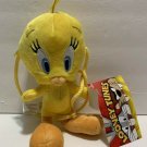 Six Flags Magic Mountain Looney Tunes Tweety Bird 9" Plush Purse New