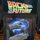 Universal Studios Back To The Future Cast Metal Delorean Metal Keychain New
