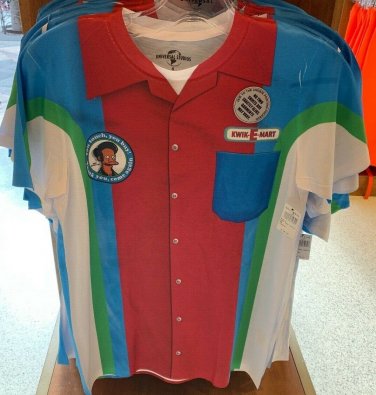 Universal Studios The Simpson Kwik-E-Mart Squishee Shirt Size X-Large New