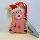 Disney Parks 2019 Toy Story Land Hamm Pig Santa Hat Christmas Ornament