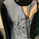 Six Flags Magic Mountain Looney Tunes Bugs Bunny Hoodie Sweater X-Large New