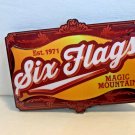 Six Flags Magic Mountain Vintage Magnet Est. 1971 New