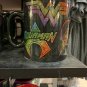 Six Flags Magic Mountain Rainbow Filigree Justice League Coffee Mug New