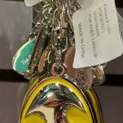 Six Flags Magic Mountain DC Comics Batman Chrome Finish Keychain New