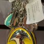 Six Flags Magic Mountain DC Comics Batman Chrome Finish Keychain New