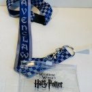 Universal Studios Harry Potter Ravenclaw Checkered Pattern Lanyard New