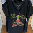 Universal Studios The Grinch More Bitter Less Glitter Women’s Top Size Small New