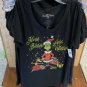 Universal Studios The Grinch More Bitter Less Glitter Women&acirc;��s Top Size Small New