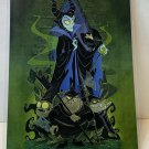 DISNEY WONDERGROUND MALEFICENT MISTRESS OF ALL EVIL POSTCARD STEPHANIE BUSCEMA