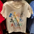 Disney Parks Exclusive Fab 4 Mickey Pluto Donald Goofy Men's T-Shirt Size Large