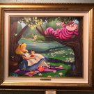 Disney Parks Alice in Wonderland Old Friend For Tea LE Giclee By Daniel Killen