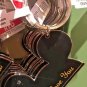 DISNEY PARKS MICKEY MOUSE EAR HAT METAL KEYCHAIN I LOVE YOU (NEW)