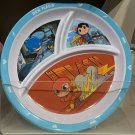 Six Flags Magic Mountain Batman The Flash Superman Kid Plate New Set Of 2