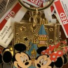 Disneyland Resort Mickey & Minnie Mouse Keychain I ️ My Grandpa New