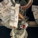 Six Flags Magic Mountain Looney Tunes BUGS BUNNY Enamel Keychain New