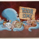 Disney WonderGround Trader Sam's Uh Oa Postcard By Katie Cook New
