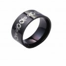 Free shipping--Stainless steel Titanium Color Band Ring
