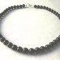 Free shipping--Black Agate Necklace