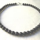Free shipping---Black Agate Necklace