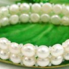 Free shipping---Natural Pearl Bracelet