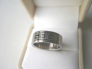 Free shipping--Stainless Steel Wedding Band Ring