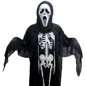 Free shipping--Brand New Skull Ghost Halloween Costumes