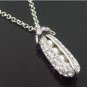 Free shipping---10pcs/lot Necklace With Pea Design Pendant