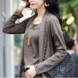 Free shipping---6pcs/lot Necklace With Pea Design Pendant