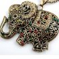 Free shipping---Necklace With Elephant Design Pendant 6pcs/lot