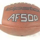 VINTAGE KIPSTA AF500 OFFICIAL SIZE FOOTBALL LEATHER BOUND NICE OLDIE KIDS BALL