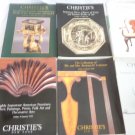 1998 CHRISTIES AUCTION HOUSE CATALOG BOOK LOT 6 BOOKS FURNITURE ARTS SILVER