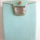 ART DECO RETRO TEAL BLUE GREEN DETECTO BATHROOM WEIGHT SCALE