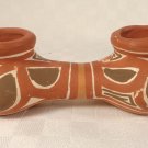 VINTAGE VENEZUELA SGD ART POTTERY DOUBLE SPOUT WEDDING VASE ME TOYR LOVELY