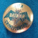 1966 "I'M A BATMAN CRIME FIGHTER" NPP PIN BACK BUTTON BATMAN & ROBIN PIN