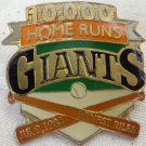 1988 ERNEST RILES 10,000 HOME RUNS SAN FRANCISCO GIANTS ENAMEL LAPEL PIN BUTTO