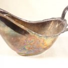 ANTIQUE AEW EPNS SILVER PLATE PETITE GRAVY BOAT SAUCE BOWL LOVELY