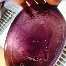 ANTIQUE DYOTTSVILLE AMETHYST GLASS BOTTLE PA GEORGE WASHINGTON GENERAL TAYLOR