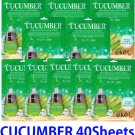 Cucumber Ultra hydrating essence mask pack 40 sheets