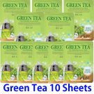 Green tea Ultra hydrating essence mask pack 10 sheets