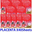 Placenta  Ultra hydrating essence mask pack 40 sheets