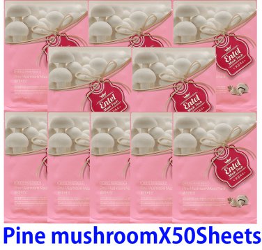 Pine mushroom  face mask pack 50 sheets