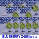 Blue berry face mask pack 40 sheets