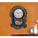 2 ft Wooden Decorative Wall Clock Figurine Handmade Wall Sculpture Vintage Art