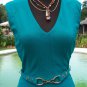 Cache $178 STRETCH CONTOUR DRESS LINED NWT 0/2/4/6/8/10/12/14 + REMOVABLE BELT
