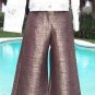 Cache $118 TEXTURED CROP GAUCHO Pant NWT 0/2/4/6/8/10/12 XS/S/M/L POLY LINEN