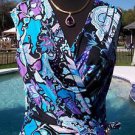 Cache $168 Faux WRAP Dress NWT STRETCH SELF-BELT DESIGN PLUNGING V LINED 6 8 S/M Cache $168 Faux WRAP Dress NWT STRETCH SELF-BELT DESIGN PLUNGING V LINED 6 8 S/M