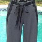 Cache $118 LACE SELF-BELT BI-STRETCH Crop Pant NWT 2/4/6/8/10/12 XS/S/M/L