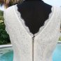 Cache $168 LACE TEXTURE STRETCH FULL BACK ZIPPER DRESS LINED NWT S/M 4/6/8